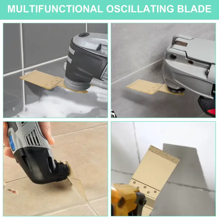Lames d'outils pour enlever le coulis
