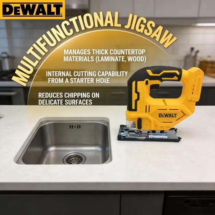 Scie sauteuse sans fil Dewalt 20V 2700 tr/min