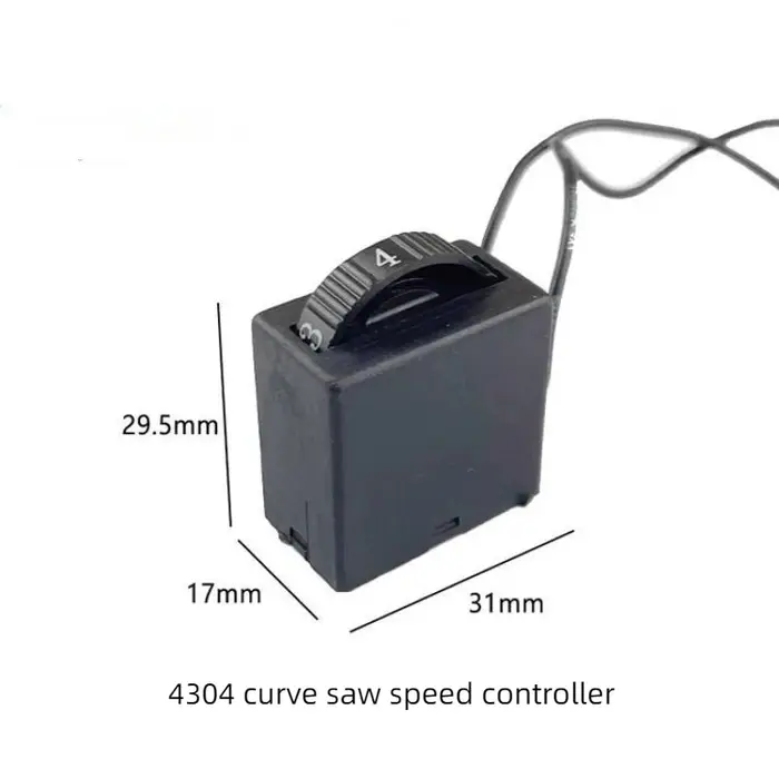 AC220V 6 commutateur de contrôleur de régulation de vitesse pour meuleuse électrique DR2-6/1FE 12A 250V
