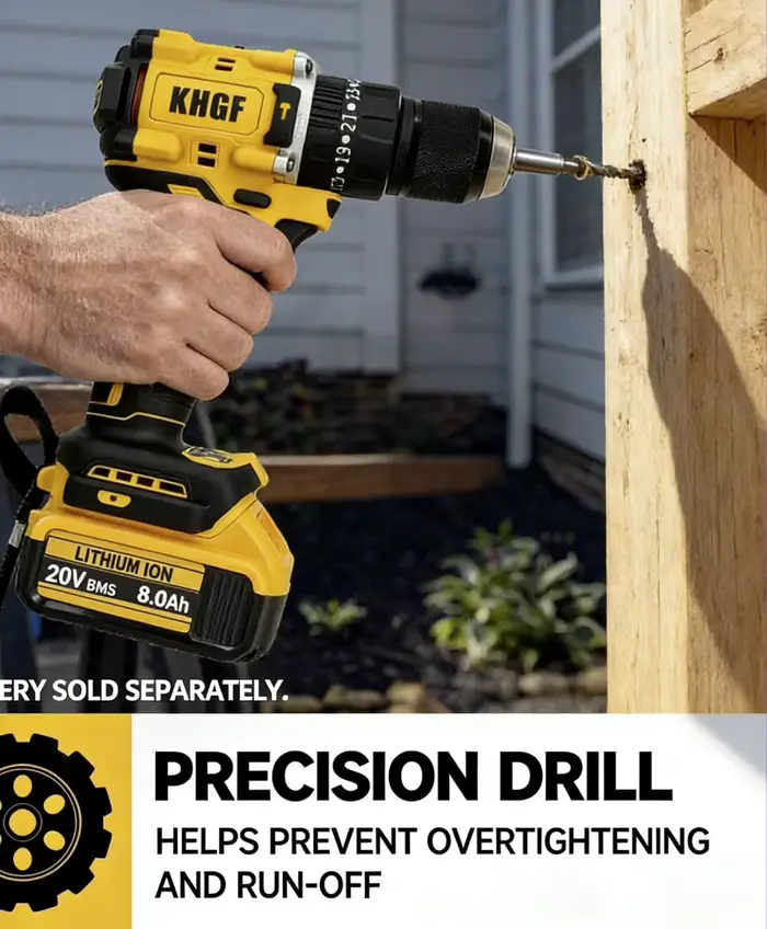 Perceuse à percussion sans fil DEWALT DCD805 20V