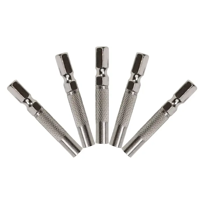 5 pièces 6.35mm 1/4 "adaptateur d'embout d'insertion au système 4mm 4 tournevis adaptateur Micro-emb