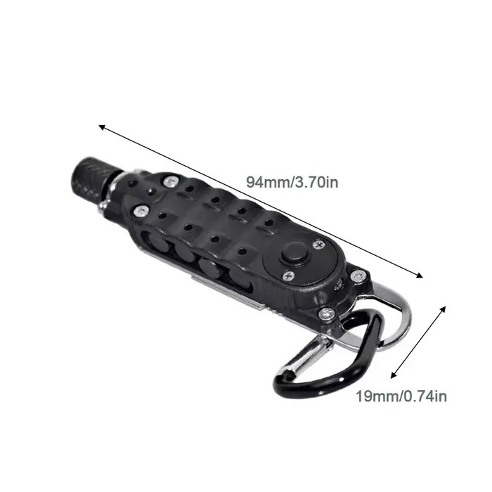 Mini tournevis multifonctionnel - Outil de porte-clés EDC portable