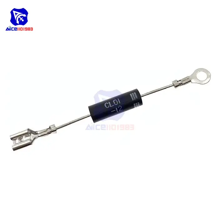Diymore 10 PCS/Lot CL01-12 Rifitier Diode Haute Tension Micro-ondes Diode Remplacer HVM12 HVR-1X3 T3512 T4512 512H pour Four À Micro-Ondes