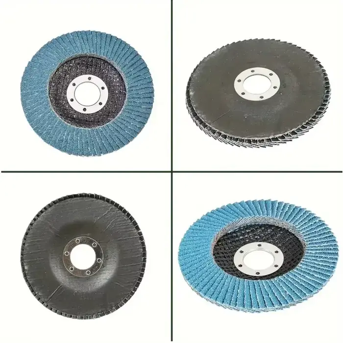 Disques à lamelles métalliques de 125 mm pour meuleuse d'angle