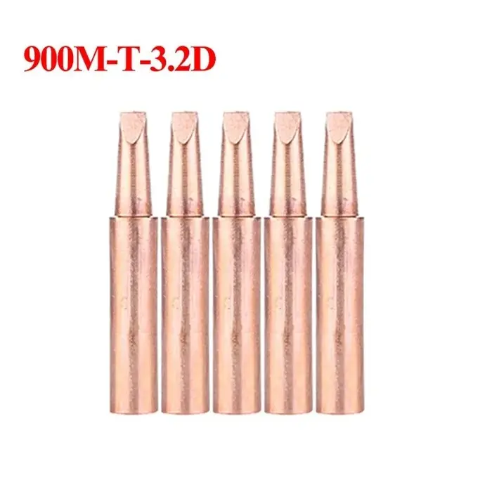 5 pièces 900M-T pointes de fer à souder en cuivre pointe de soudure sans plomb outils de soudure BGA