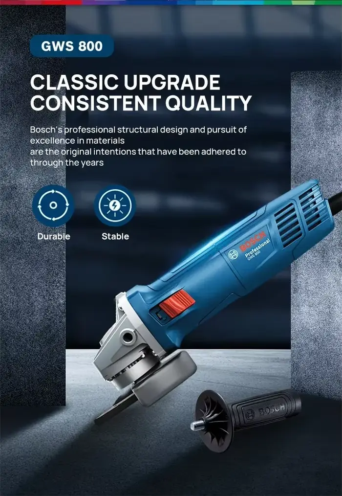 Meuleuse d'angle professionnelle BOSCH GWS800