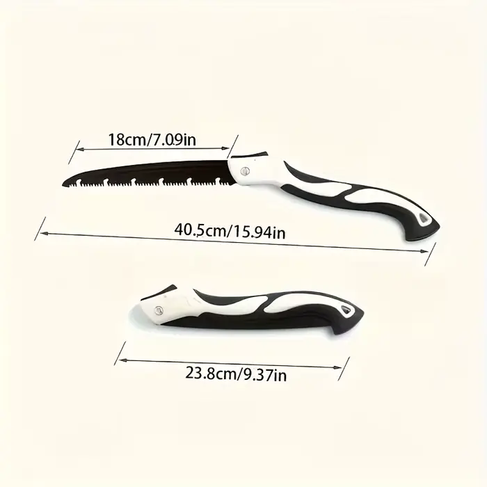 Scie pliante multifonctionnelle de grande taille