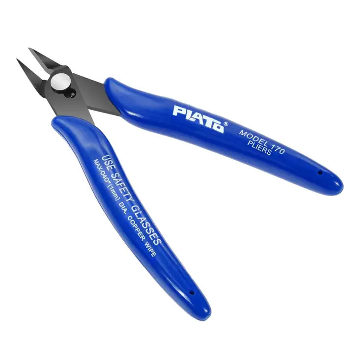 PLATO 170 coupe affleurante bleue Mini pince coupante diagonale câble électrique cisailles métalliqu