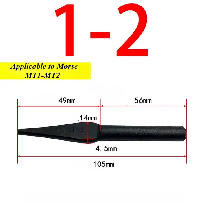 Jeu de forets Morse MT1 MT2 MT3 MT4 MT5, extracteur de cônes à diamètre variable, extracteur de cône