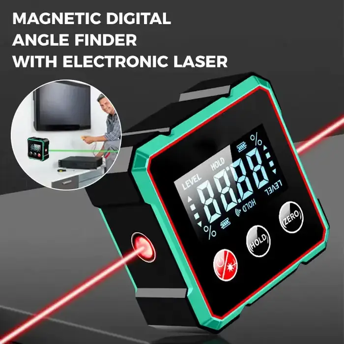 360 ° Rapporteur électronique LCD