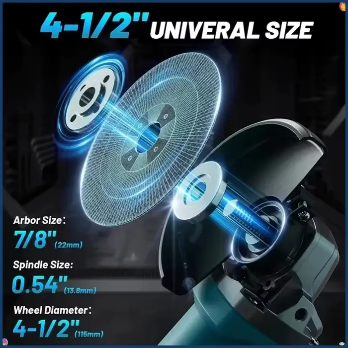 Meuleuse d'angle électrique Makita 100 mm DGA404