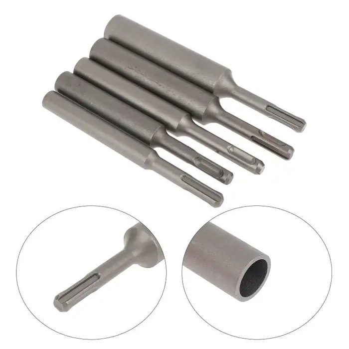 Poinçon de mise à la terre robuste en acier trempé 8/10/12/16/20mm pour perceuse à percussion rotative et outils électriques
