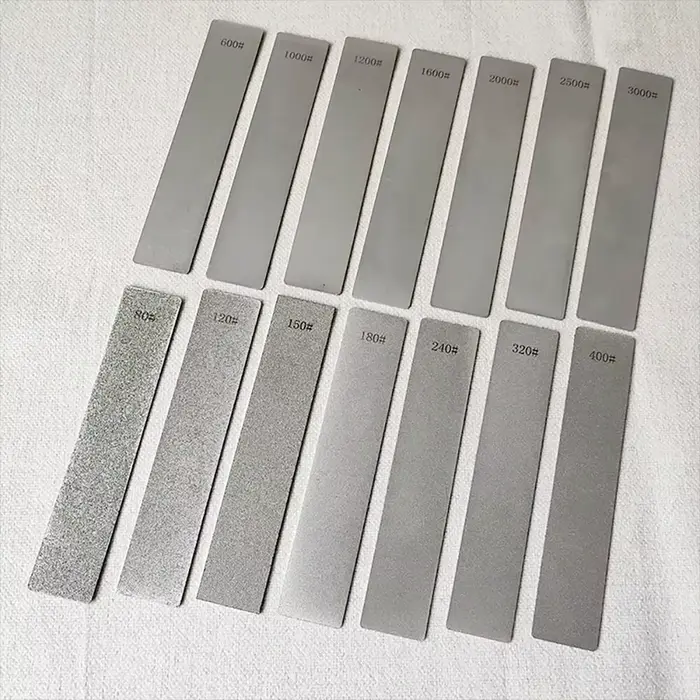 1 pièce Bande abrasive diamantée électrolytique 80-3000 grains 150x20mm