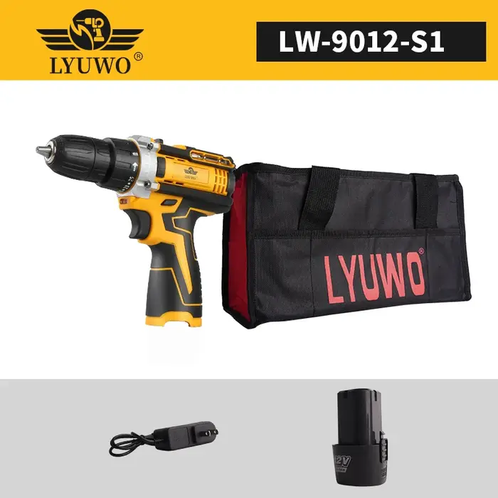 LYUWO12V perceuse électrique sans fil tournevis