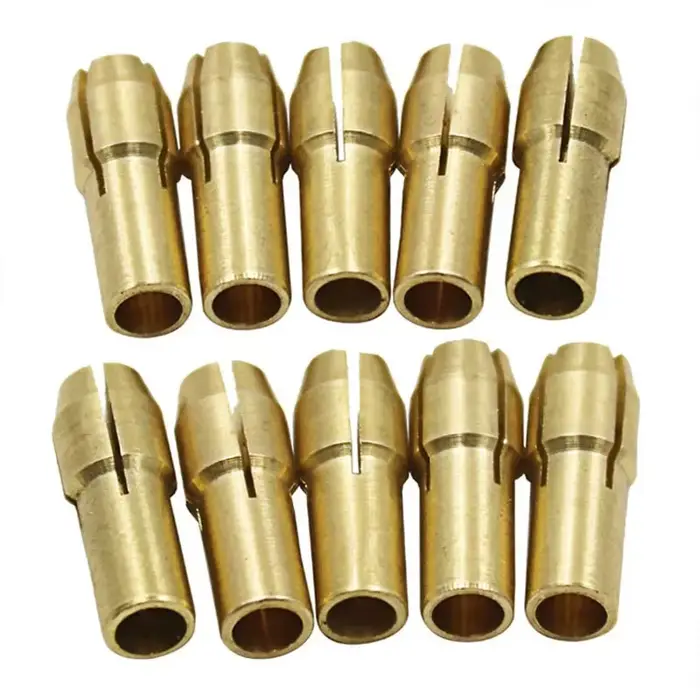 10/20 pièces 3.0mm Mini perceuse en laiton pince mandrin adaptateur Micro Dremel outil rotatif brico
