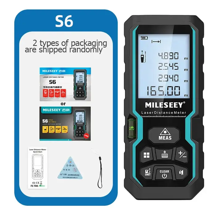 MILESEEY metre laser, telemetres laser