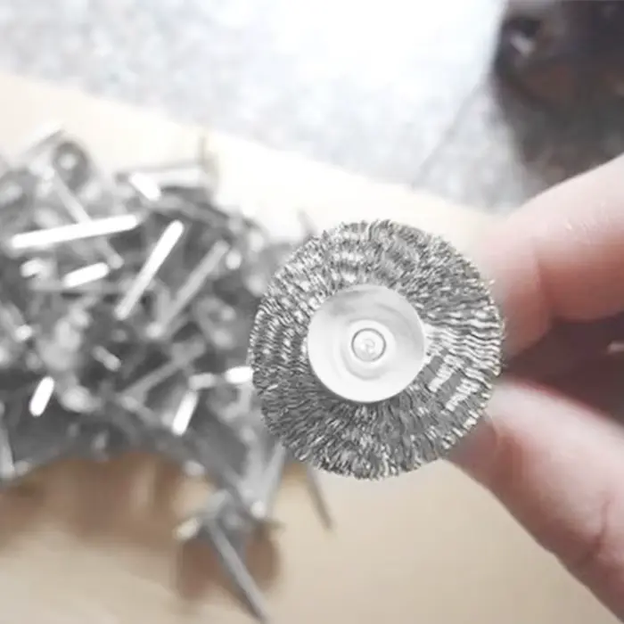 Accessoires Dremel, roue en laiton