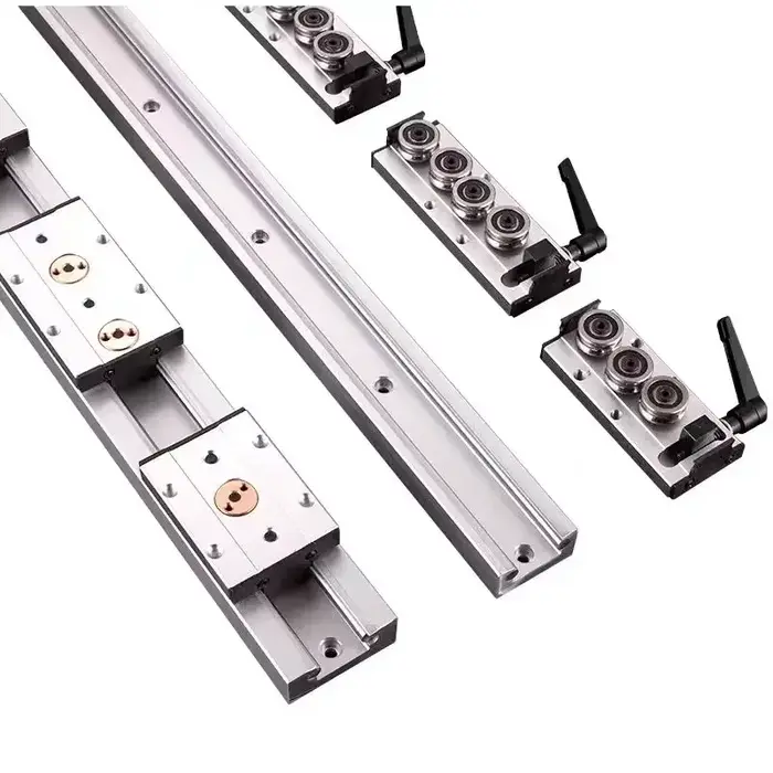 Guide linéaire à deux axes intégré, 1 bloc SGB20N et 1 guide SGR20N, longueur 100-1000mm, travail de calcul, 47mm