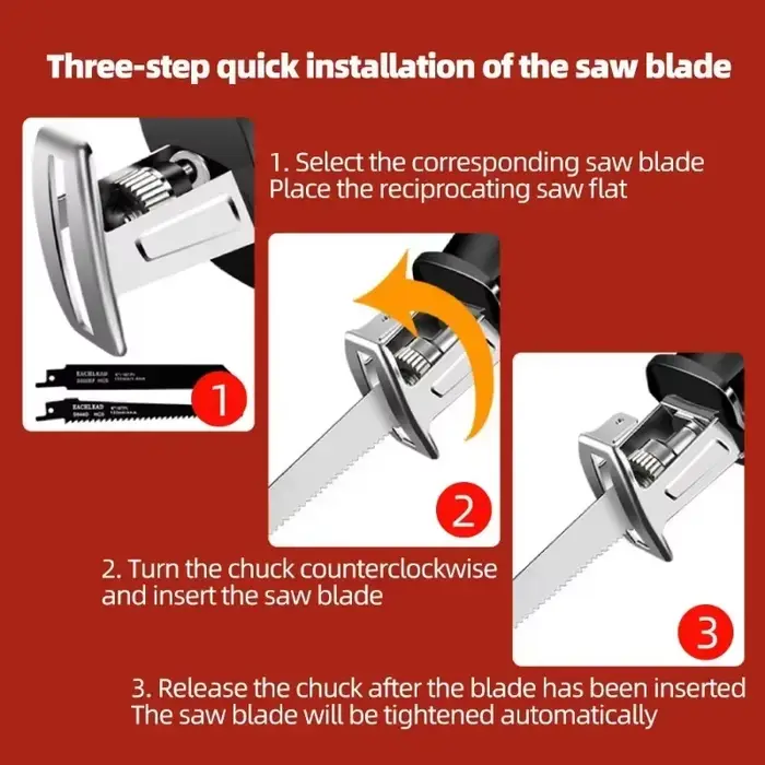 Scie alternative sans fil pour batterie Dewalt 18V 20V