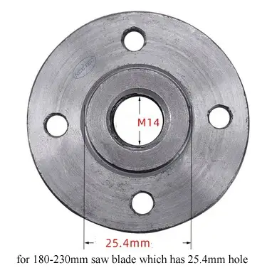Brille M10-20mm M14-25.4mm M14/M16-22.23mm pour connecter 3.2 ''-12'' 80-300mm disque de coupe de lame de scie diamantée avec meuleuse d'angle