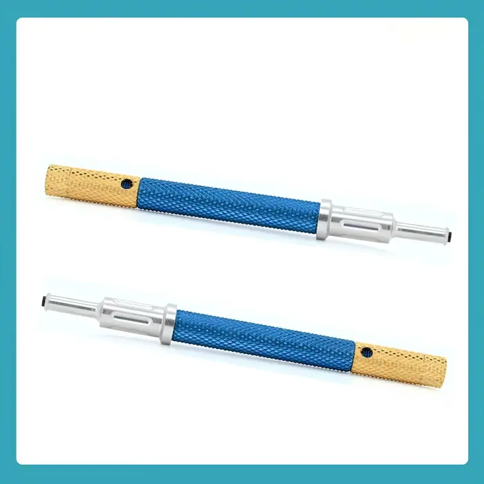 Kit de capuchons et de tournevis OSSTEM LOCATOR avec analoge de laboratoire