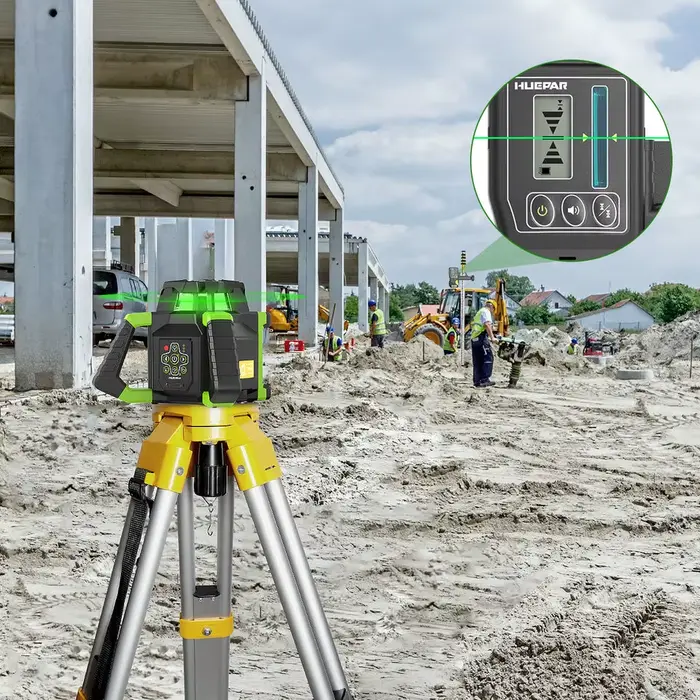 Huepar-Niveau laser à distance RL300HVG