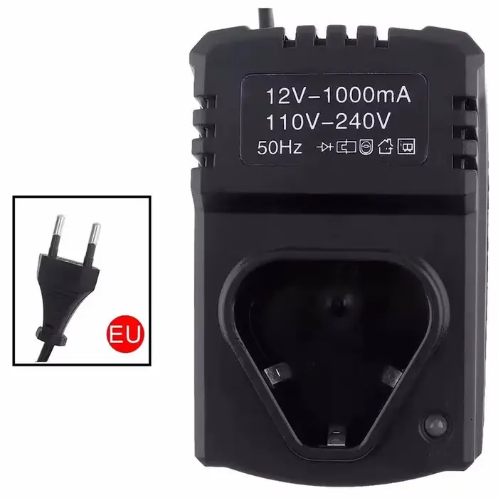 Chargeur de perceuse électrique 12V, chargeur Li-ion Rechargeable US/EU, perceuse au Lithium Portabl