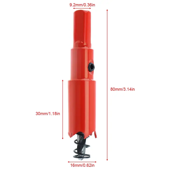 Scie cloche bimétallique M42 50mm, outil de coupe de trous de perçage avec dents de scie et perçage 
