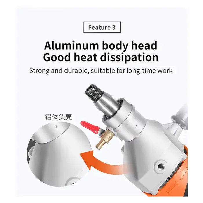 Perceuse à noyau de diamant électrique 4300W