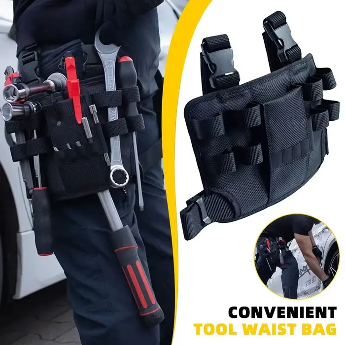 Sac à outils ceinture travail avec clip