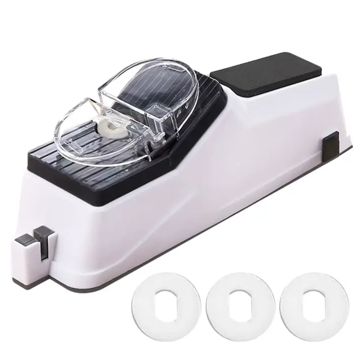 1 ensemble d'affûtage de couteaux automatique, affûteur de couteaux électrique professionnel, outil 