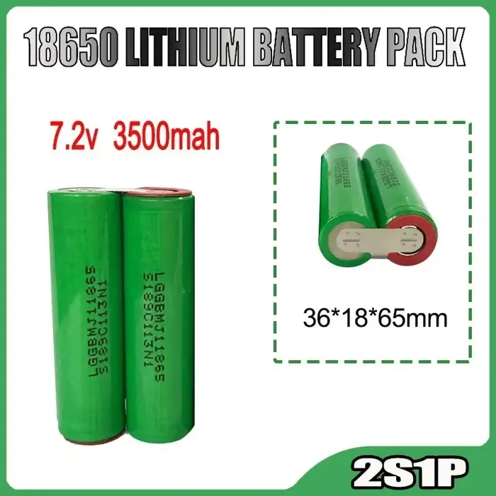 Perceuse électrique à batterie au lithium aste, tournevis électrique, 3S1P, 3S2P, 4S1P, 4S2P, 5S2P,