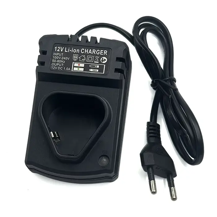 Chargeur de perceuse électrique universel DC US/EU li-lon