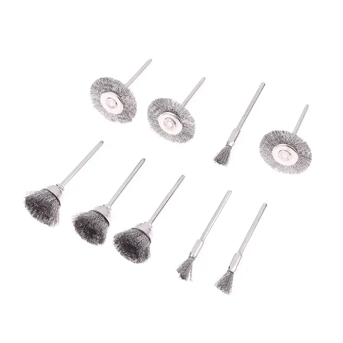 Ensemble de Mini brosses métalliques