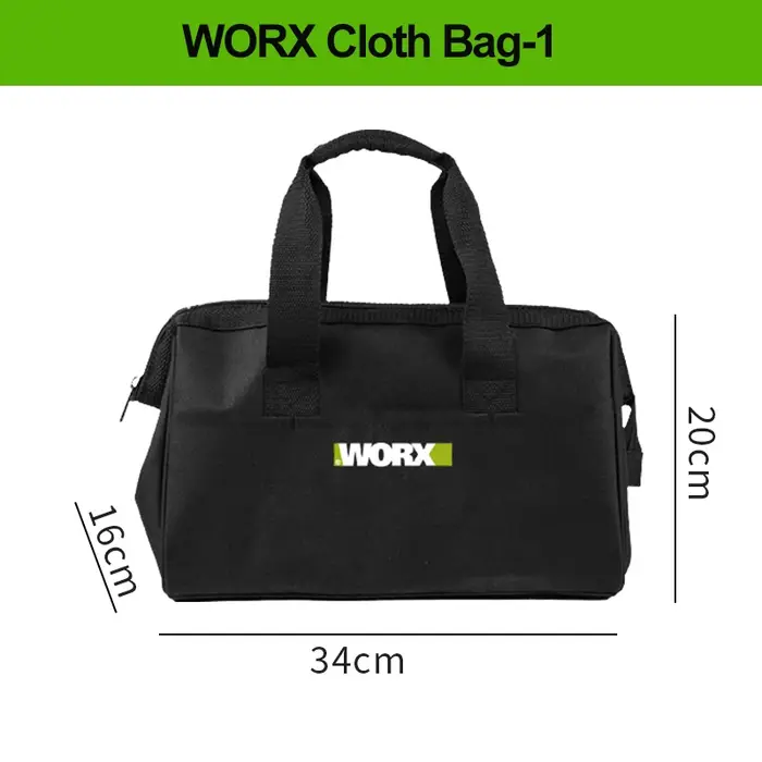 WORX – sac de rangement en tissu pour outils électriques