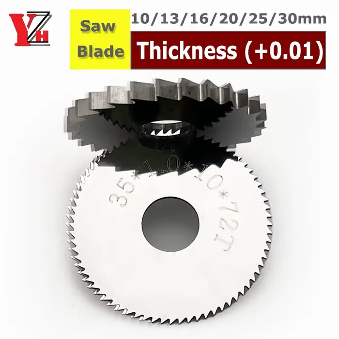 YZH lame de scie circulaire fraisage outil de coupe CNC diamètre 10mm 13mm 16mm 20mm 25mm 30mm pour