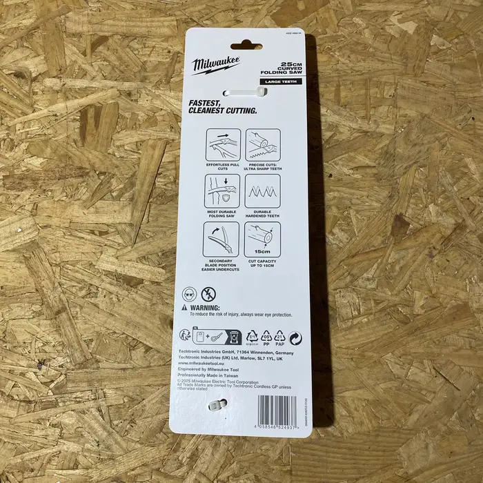 Milwaukee 4932498624/48-22-9371 Scie à main pour le travail du bois
