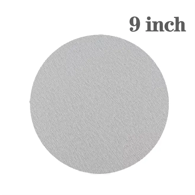 Support de tampon de ponçage demi-cercle auto-adhésif, ponceuse d'angle en plastique Durable avec po