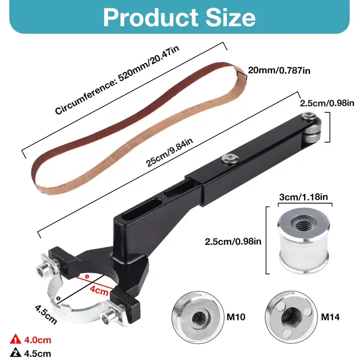Bande abrasive professionnelle P60/P100