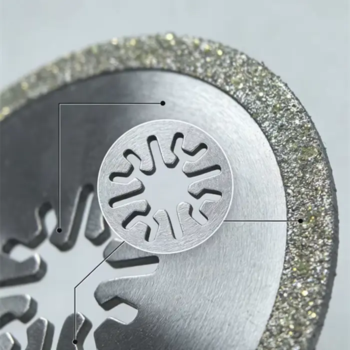 Lame oscillante pour outil multifonction