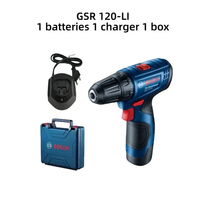 Perceuse électrique au lithium Bosch GSR 120-LI 12V