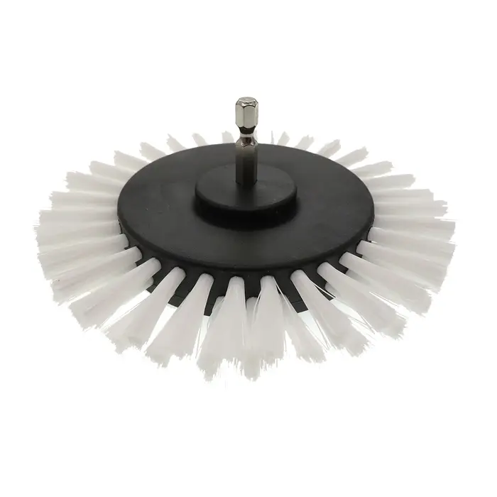 Perceuse électrique, brosse de nettoyage en Nylon de 3.5 pouces