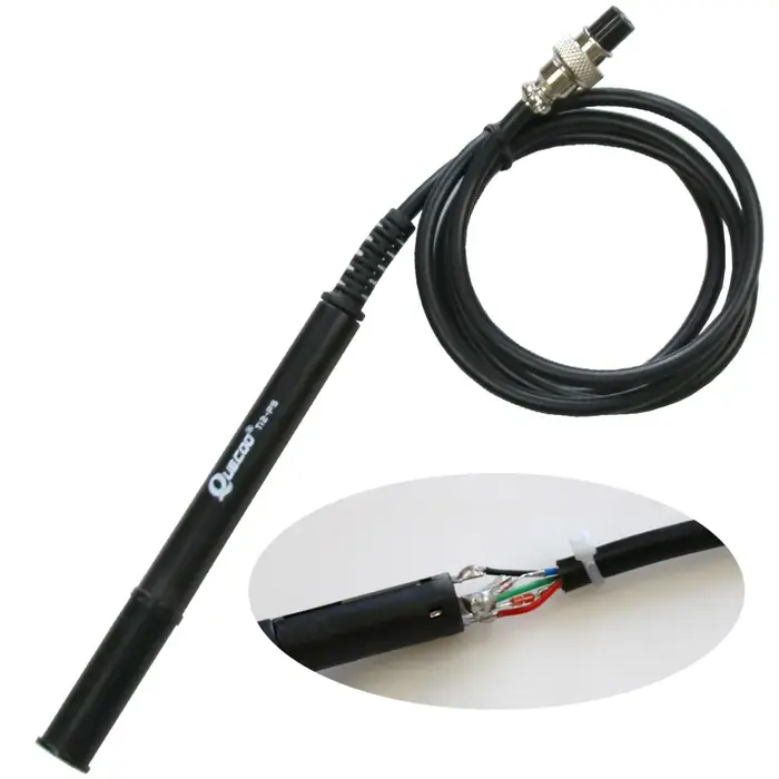 QUECOO 5pin T12-M8 9501 907 P9 poignée 1.1m pour station de fer à souder STM32 T12-955/958 températu
