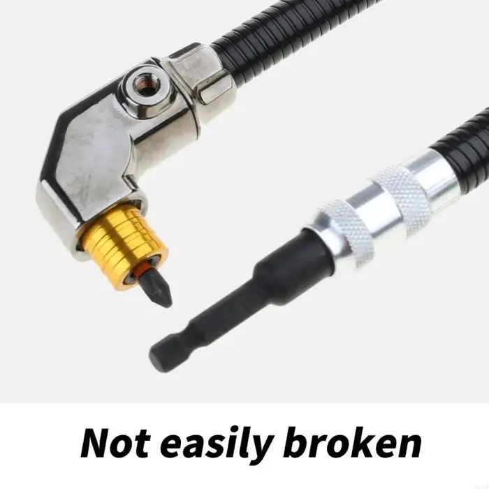 E15A Adaptateur coin forage facile à utiliser à 90 degrés pour les tâches rénovations à domicile