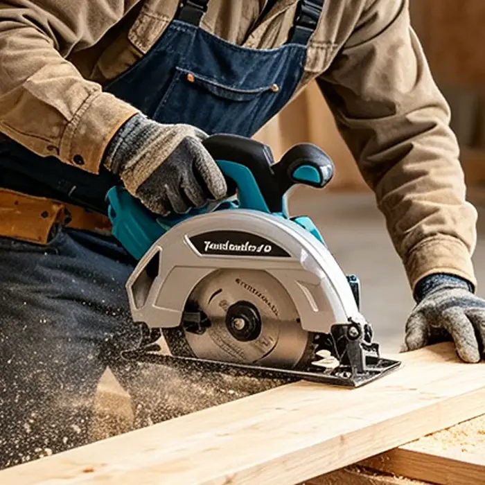 Nouvelle scie circulaire sans balais 4000W 185mm 11000 tr/min 0-45° 2026 ° Coupe biseautée compatible avec la batterie