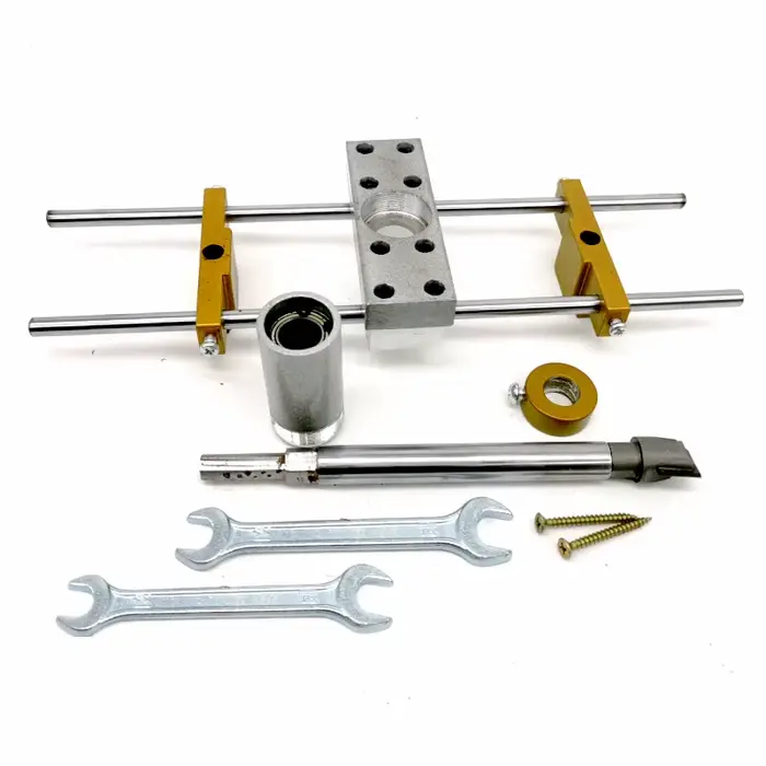 Kit d'ouverture de trou de serrure de porte en bois