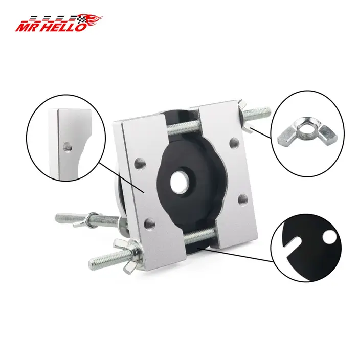 Outil de débosselage en métal pour kit de réparation d'échappement de moto à deux temps offrant un retrait efficace des bosses et un entretien des tuyaux