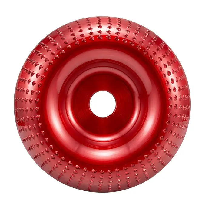 Disque de meulage pour sculpture sur bois 4 pouces, disque de meulage angulaire pour sculpture en ar