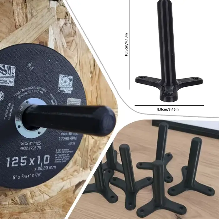 Support mural pour meuleuses d'angle de 125 mm