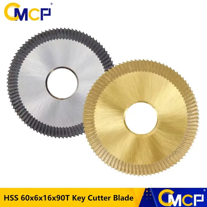 CMCP HSS 60x6x16x90T lame de coupe de clé pour toutes les machines à clés horizontales
